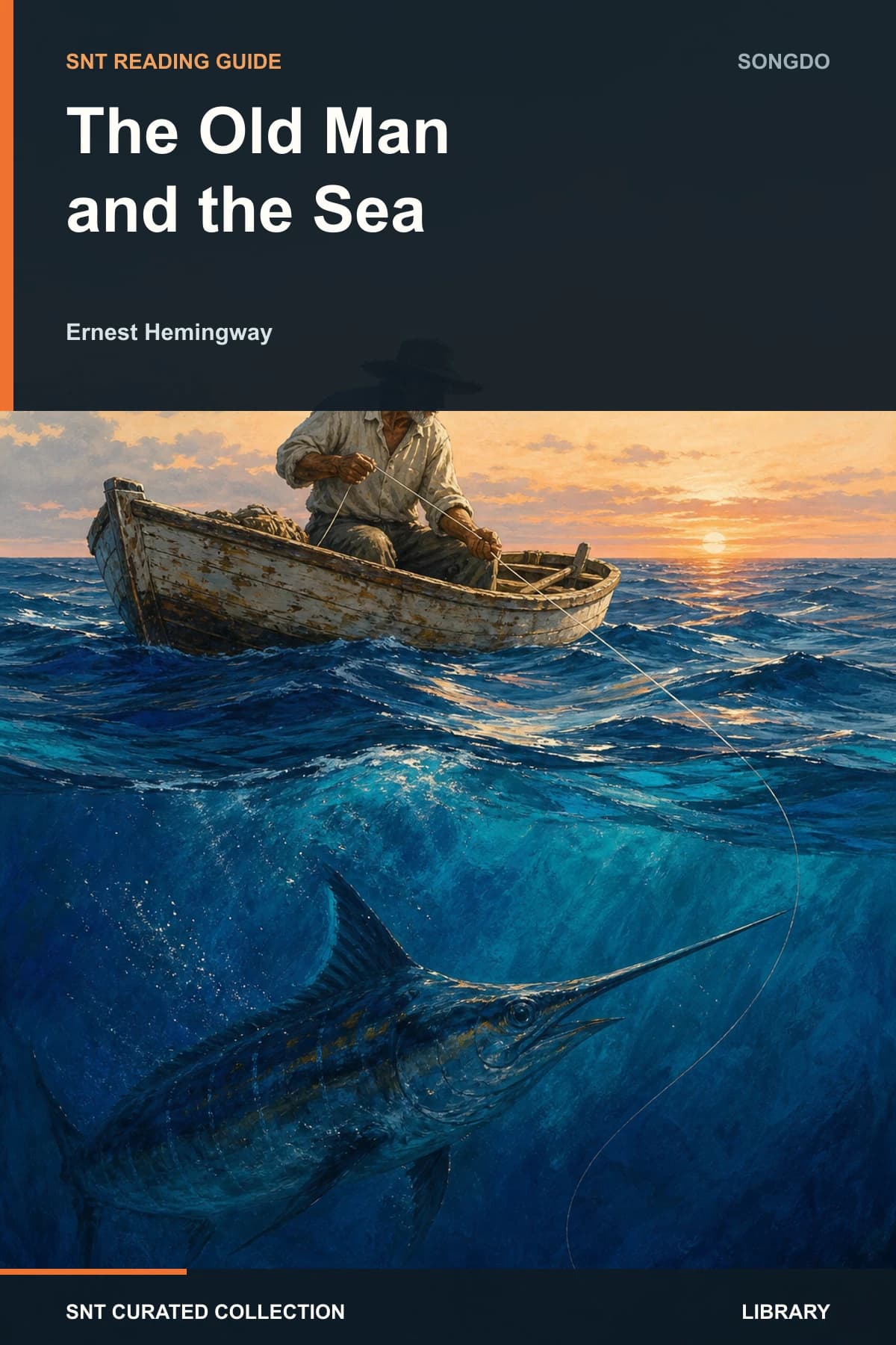 The Old Man and the Sea 표지